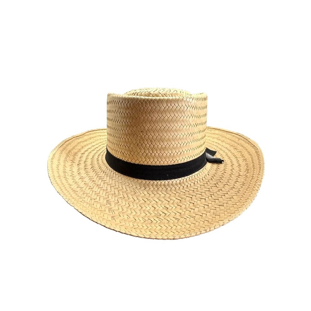Vintage 1992 Western Gambler Hat Size 7 1/8 Never‎ Worn Wide Brim Cowboy Hat
